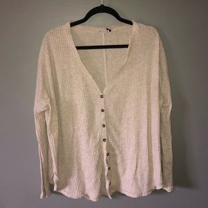 Out From Under Jojo Oversized Thermal Top